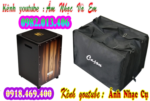 Địa chỉ nơi bán bao da, bao vải dù đựng trống cajon chất lượng tại gò vấp, hcm
